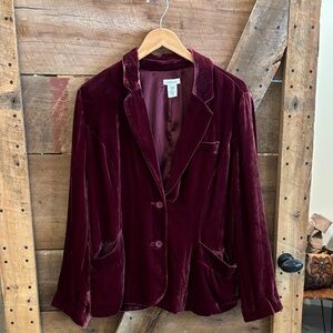 Like new Sundance velvet blazer